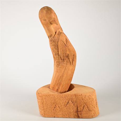 Navajo Carved Wood Sculpture
