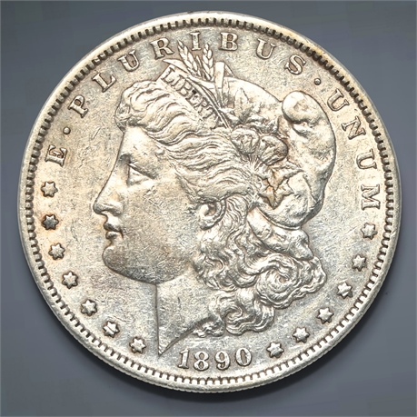 1890 S Morgan Silver Dollar - San Francisco Mint