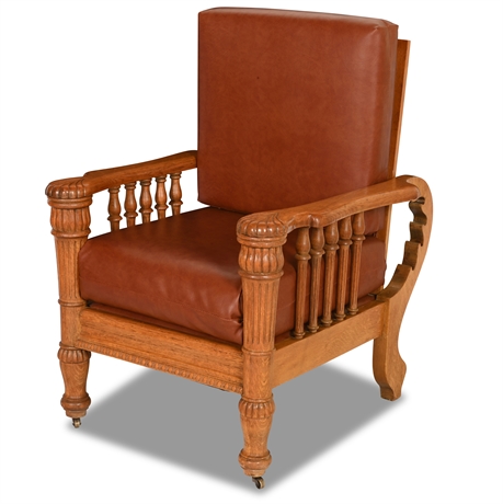 Antique Oak Morris Chair