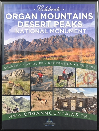 Organ Mountain Desert Peaks Poster