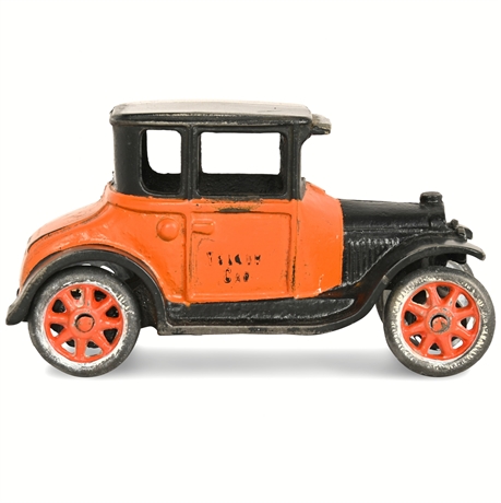 Arcade Cast Iron “Yellow Cab” Taxi No. 3 — Freeport, Illinois c. 1920s