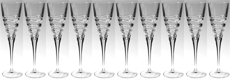 Cristal D'Arques-Durand, Crescendo 10" Champagne Stems