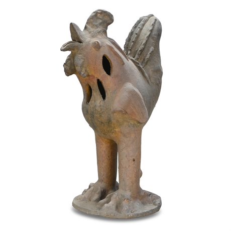 Terracotta Rooster From Mexico