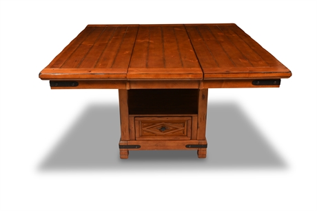 Counter Height Rustic Dining Table