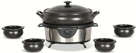 Rival 5- Quart CrockPot Versaware