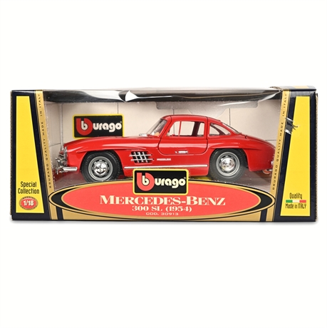 Bburago 1:18 Mercedes-Benz 300 SL (1954) – Special Collection