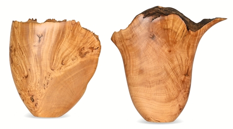 Pair of Handcrafted Bud Vases