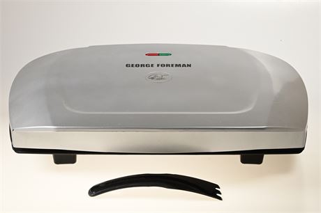 George Foreman 9 Serving Basic Plate Electric Grill and Panini Press