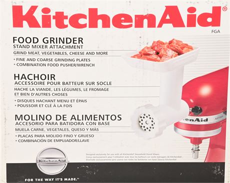 KitchenAid Stand Mixer Food Grinder Attachment