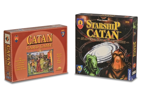 Catan Card Game & Starship Catan: An Adventure for Two Starfarers