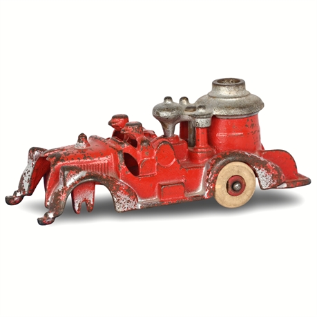 Hubley Cast Iron Fire Pumper No. 2254 — 1930s Toy Classic