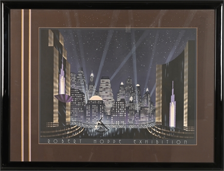 "City for Conquest" Robert Hoppe Exhibition Lithograph