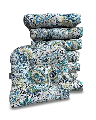 Pillow Perfect Patio Cushions - Set of 8