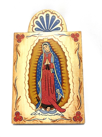 Guadalupe Wood Art