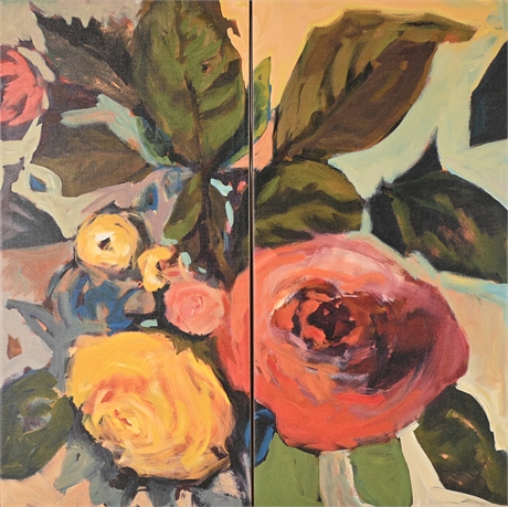 'Rose Garden' by Jennifer Harwood
