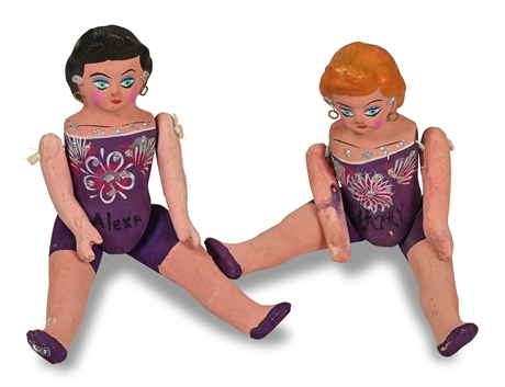 'Alexa After Dark' Mexican Folk Art Dolls