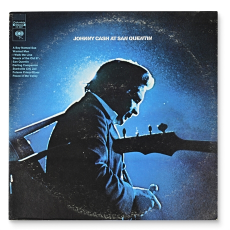Johnny Cash “At San Quentin” LP