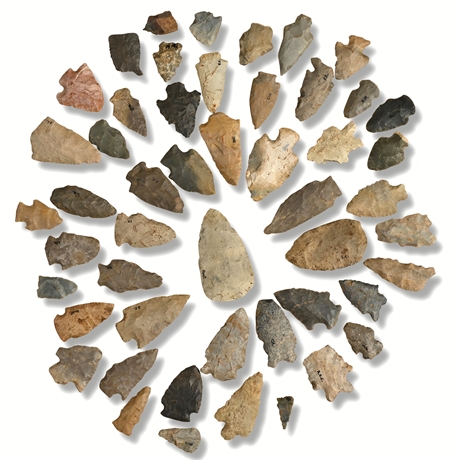 Benton Broad Stem Arrowheads