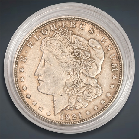 1921 Morgan Silver Dollar