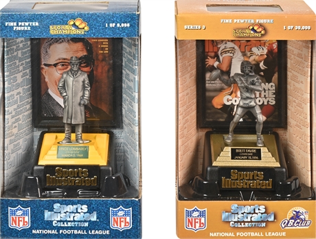 Sports Champions Fine Pewter Figures Limited Edition Collector Series
