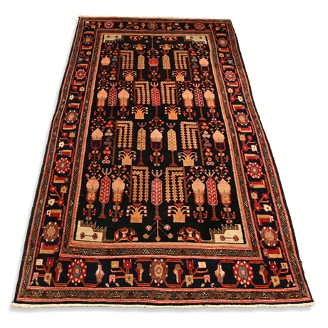 Vintage Persian Hamadan Rug