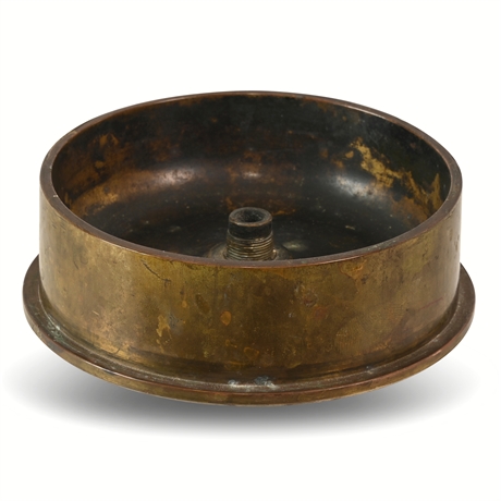 WWII Trench Art Ashtray Change Dish 105mm Shell