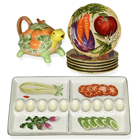 Fitz & Floyd Other Vintage Vegetable Themed Tableware