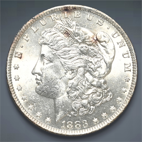 1883-O Morgan Silver Dollar – New Orleans Mint, Rare Collectible Coin