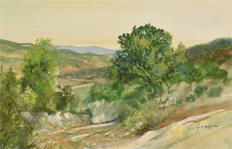 Lewis Gordon Desert Landscape