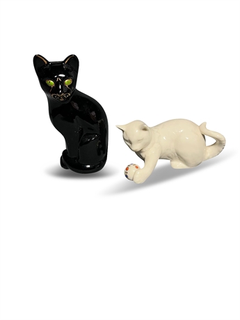Fenton & Lennox Porcelain Cats
