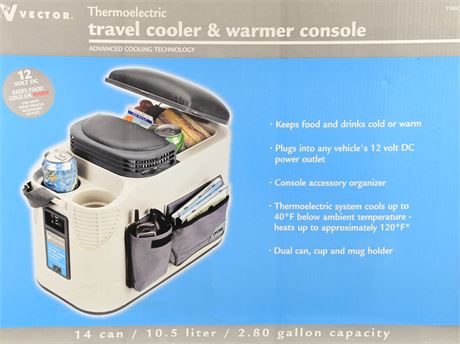 Vector Thermoelectric Travel Cooler and Warmer
