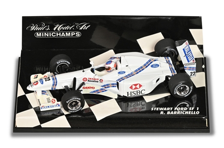 Stewart Ford SF1, R. Barrichello 1997 Season Minichamps