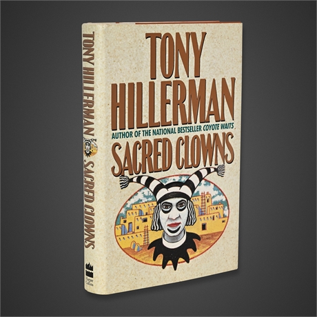 Tony Hillerman Sacred Clowns — 1st Ed HC 1993