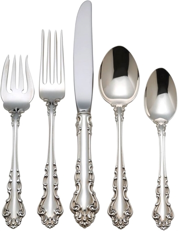 Sterling Silver Reed & Barton Spanish Baroque Flatware Set