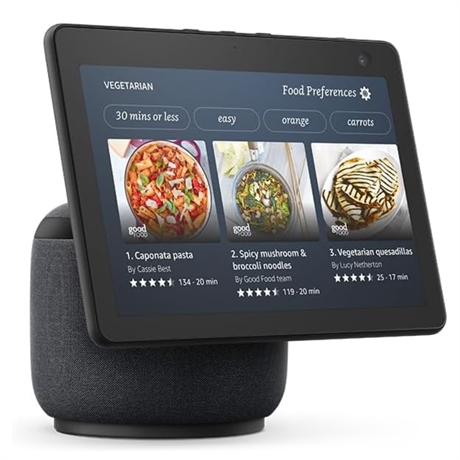 Amazon Echo Show 10 (3rd Generation) – 10.1″ HD Smart Display with Motion & Alex