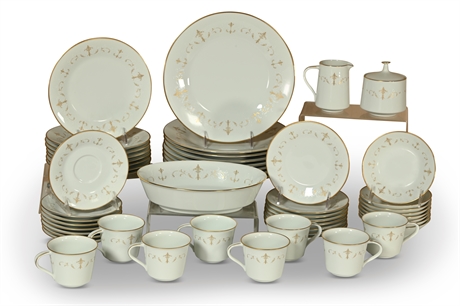 Noritake 'Courtney' Service for 8 + Serving Pieces