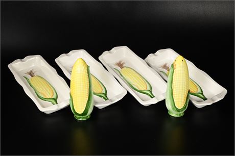 Mid-Century Corn Cob Plates