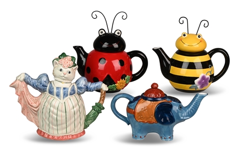 Whimsical Animal Theme Teapots