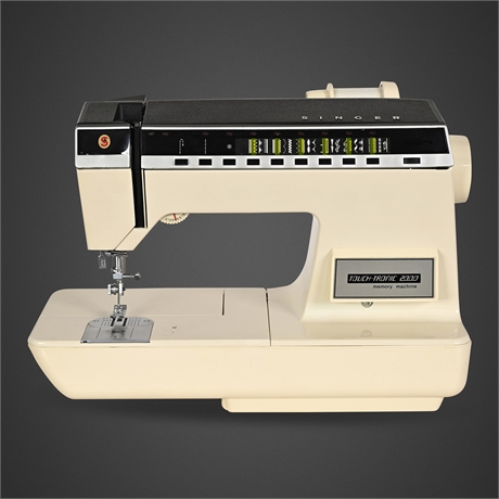 Singer Touch-Tronic 2000 Memory Machine with Carrying Bag & Manual