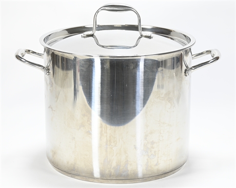 Anolon 16 qt Stainless Steel Pot with Lid