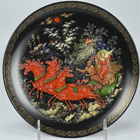 Russian Legends Collectible Plate "Morozko"