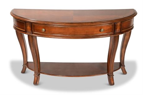 Demilune Console Table  by Hooker