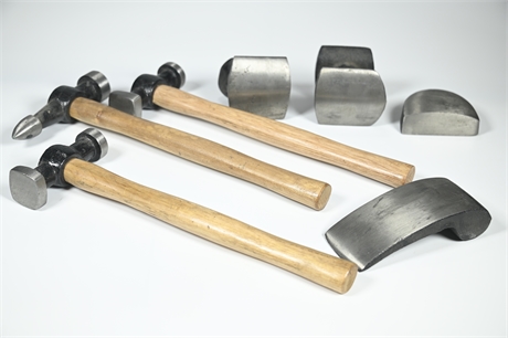 Auto Body Hammers 7 Pieces