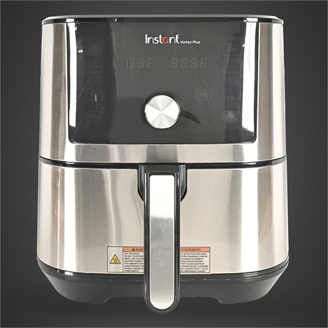 Instant Vortex Plus 6-Quart Air Fryer — Stainless Steel, 1700W
