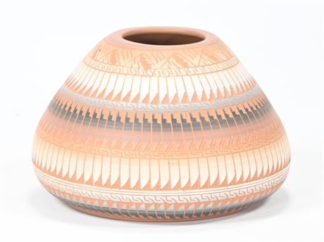 Navajo Sgraffito Pot by Ada Morgan