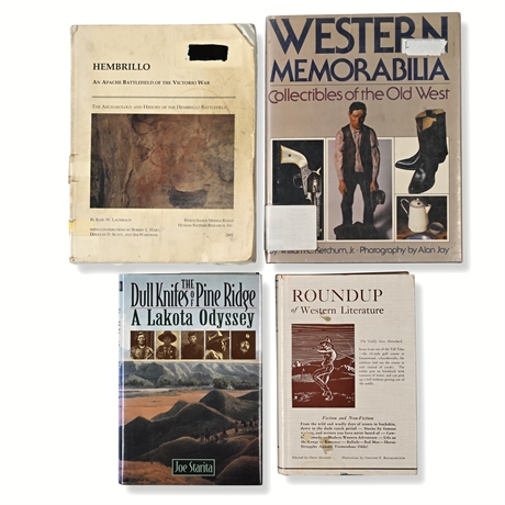 4 Western History & Literature Books