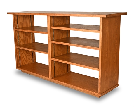 Custom Oak Bookcase