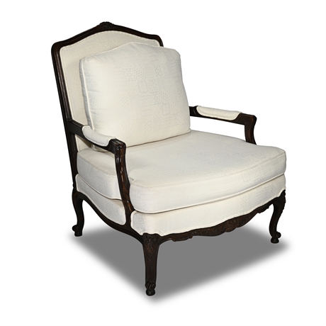 Elegant Carved Arm Chair