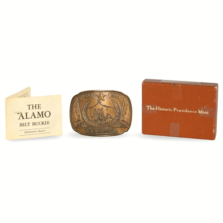 The Alamo Buckle - Historic Providence Mint