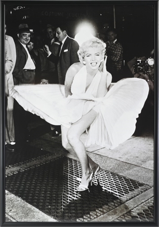 Marilyn Monroe 1955 Seven Year Itch Framed Print